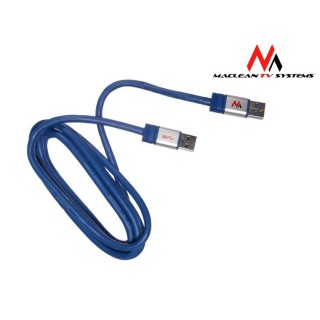 Tietokoneen osia ja lisävarusteita // PC/USB/LAN-kaapelit // Kabel USB 3.0 AM - AM 1.8m MCTV-606 