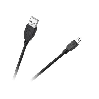 Datortehnikas komponentes un aksesuāri // Datora/USB/LAN kabeļi // KPO3889-1 Kabel wtyk USB - wtyk mini USB 