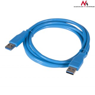 Kompiuterių komponentai ir priedai // PC/USB/LAN kabeliai // MCTV-582 46432 Przewód kabel USB 3.0 AM-AM wtyk-wtyk 1,8m