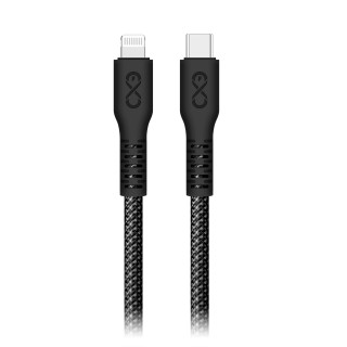 Планшеты и аксессуары // USB Kабели // Kabel USB-C - Lightning eXc IMMORTAL, 0.9m, 30W, szybkie ładowanie, kolor mix