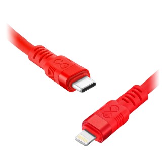 Tabletit ja tarvikkeet // USB-kaapelit // Kabel USB-C - Lightning eXc WHIPPY Pro, 2M, 29W, szybkie ładowanie, kolor mix