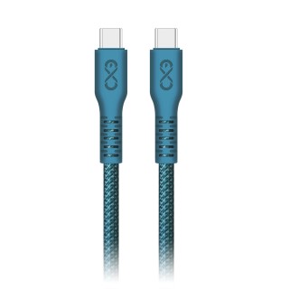 Tablets and Accessories // USB Cables // Kabel USB-C - USB-C eXc IMMORTAL, 0.9m, 30W, szybkie ładowanie, kolor mix