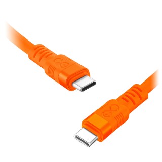 Planšetdatori un aksesuāri // USB Kabeļi // Kabel USB-C - USB-C eXc WHIPPY Pro, 2M, 100W, szybkie ładowanie, kolor mix