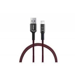Tablets and Accessories // USB Cables // Kabel usb iphone lightning z diodą led 1 m uc-10 amio-02527