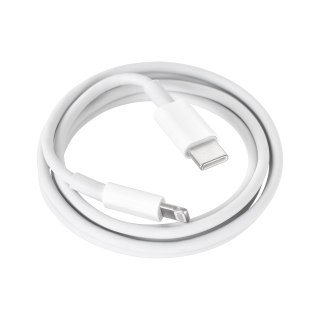 Tahvelarvutid ja tarvikud // USB kaablid // Kabel USB typu C - Lightning REBEL 100 cm biały