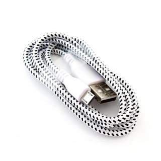 Планшеты и аксессуары // USB Kабели // KK21L Kabel micro usb 1m biały oplot