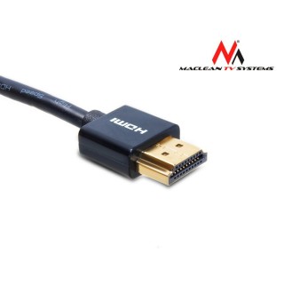 Koaksiaalvõrgud // HDMI, DVI, AUDIO ühenduskaablid ja tarvikud // Przewód Maclean, HDMI-miniHDMI, ULTRA SLIM, v1.4, A-C, 2m, MCTV-712