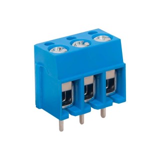 Разъeмы // Different Audio, Video, Data connection plug and sockets // 0223# Listwa montażowa 3x (ark)r=5,h=10mm