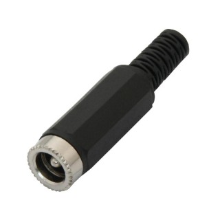 Savienojumi // Different Audio, Video, Data connection plug and sockets // 8694#                Gniazdo dc 2,5/5,5 na kabel