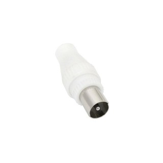 Coaxial cable networks // Connectors, accessories and tools for coaxial cables // 3371#                Wtyk antenowy prosty grecki
