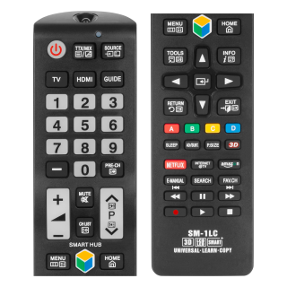TV ir namų kinas // Nuotolinio valdymo pulteliai // Pilot uniwersalny do TV LED/LCD Samsung
