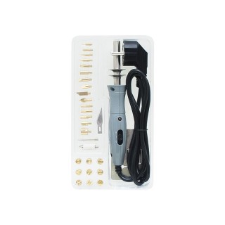Electric Materials // Soldering Irons | Soldering stations | Soldering tin // 2900# Lutownica  10w/30w zestaw z grotami zd972g