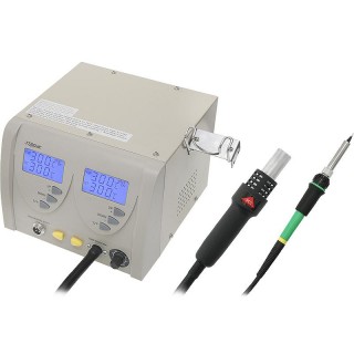 Electric Materials // Soldering Irons | Soldering stations | Soldering tin // 5366# Stacja lutownicza pr-zd-912 2w1 gorące powietrze