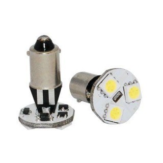 LED-valaistus // Light bulbs for CARS // 3607 Żarówka NX08 BA9S Can 