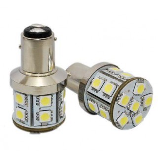 LED-valaistus // Light bulbs for CARS // 3638 Żarówka NX38 T25 BAY 15D 