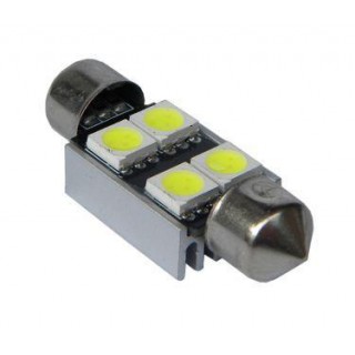 Apgaismojums LED // Auto spuldzes // 3654 Żarówka NX55 Festoon 36 Can 