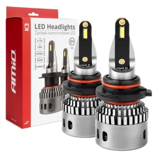 LED-valaistus // Light bulbs for CARS // Żarówki samochodowe led seria k3 hb4 9006 12v 6000k canbus amio-03688