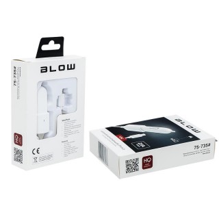 Mobile Phones and Accessories // Car chargers // 75-735# Ładowarka samochodowa5v 2,1a 12-24v iphone light c21c