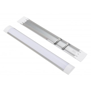 Apgaismojums LED // New Arrival // Lampa liniowa natynkowa panel led slim 60cm 18w 6000k zimna