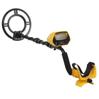 For sports and active recreation // Metal detector | Metal locator // Wykrywacz metali Maclean, z dyskryminatorem, pinpoint, Yellow, MCE992