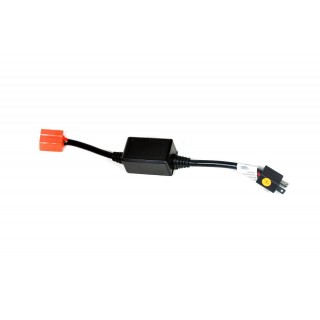 Apgaismojums LED // Auto spuldzes // Headlight canbus adapter h7 socket amio-01070