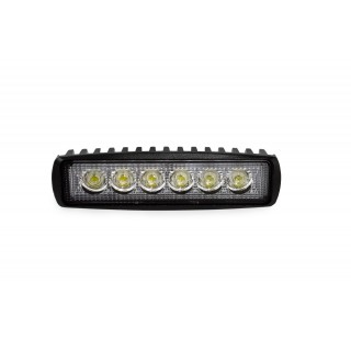 LED valgustus // Light bulbs for CARS // 01612 Lampa robocza WL01 18W Flat 9-60V  