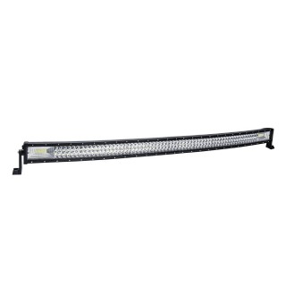 Apgaismojums LED // Auto spuldzes // Lampa robocza panelowa led bar zakrzywiona 130 cm 9-36v amio-03258 awl47