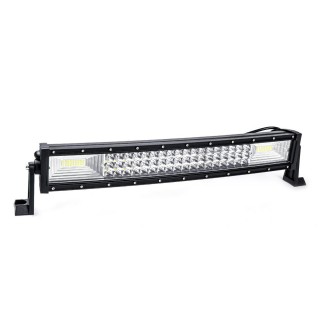 Apgaismojums LED // Auto spuldzes // Lampa robocza panelowa led bar zakrzywiona 52 cm 9-36v amio-03255 awl44
