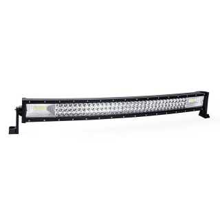 Apgaismojums LED // Auto spuldzes // Lampa robocza panelowa led bar zakrzywiona 80 cm 9-36v amio-03256 awl45