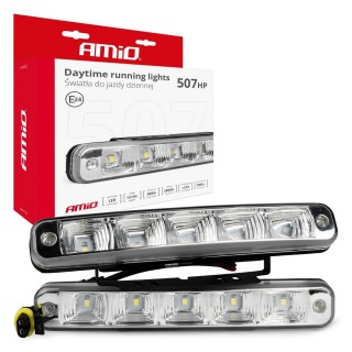 Apgaismojums LED // Auto spuldzes // Światła do jazdy dziennej drl 507hp amio-01523