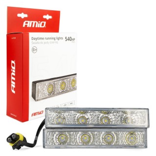 Apgaismojums LED // Auto spuldzes // Światła do jazdy dziennej drl 540 pro amio-01528