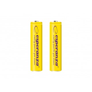 Baterijas, akumulatori, barošanas bloki un adapteri // Baterijas un lādētāji uz pasūtījumu // EZA101Y Esperanza akumulatorki ni-mh aaa 1000mah 2szt.żółte