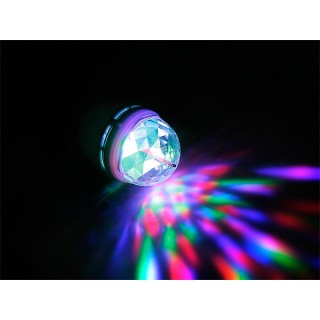 LED Lighting // New Arrival // 87-230# Żarówka led e27 3w rgb kolorowa disco