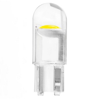 LED valgustus // Light bulbs for CARS // Żarówka led standard clear white t10 w5w 12v biała 100 szt amio-02955