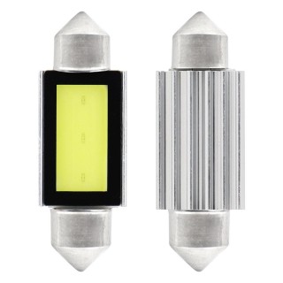 Car and Motorcycle Products, Audio, Navigation, CB Radio // Bulbs and lights for cars // Żarówki led canbus cob3 festoon c5w c10w c3w 39mm white 12v