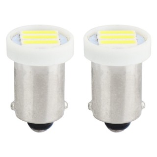 LED valgustus // Light bulbs for CARS // Żarówki led standard t4w ba9s 3xsmd 7020 12v amio-01097