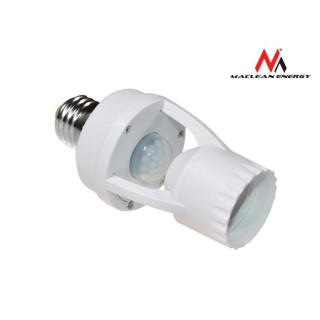 LED Lighting // New Arrival // MCE24 Oprawa żarówki z czujnikiem ruchu 
