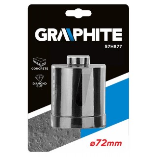 Home and Garden Products // Accessories for grinders, drills and screwdrivers // Otwornica diamentowa 72 x 10 x 75 mm