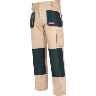 Рабочая, защитная, одежда высокой видимости // Spodnie beżowe, 100% bawełna, "s (48)", ce, lahti
