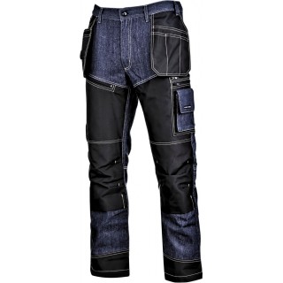 Darba, aizsardzības, augstas redzamības apģērbi // Spodnie jeansowe niebieskie ze wzmocnieniami, "xl", ce,lahti