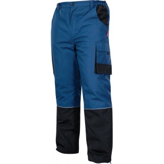 Töö-, kaitse-, kõrgnähtavusega riided // Spodnie ocieplane niebieskie, "m", ce, lahti