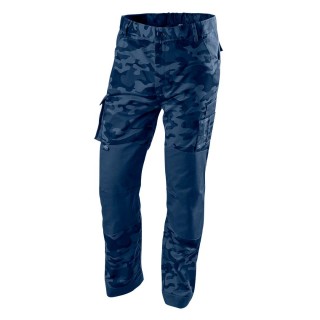 Töö-, kaitse-, kõrgnähtavusega riided // Spodnie robocze CAMO Navy, rozmiar S