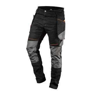 Töö-, kaitse-, kõrgnähtavusega riided // Spodnie robocze HD Slim, odpinane kieszenie, rozmiar XXXL