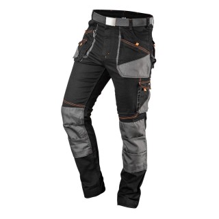 Töö-, kaitse-, kõrgnähtavusega riided // Spodnie robocze HD Slim, pasek, rozmiar XXXL