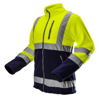 Darba, aizsardzības, augstas redzamības apģērbi // Bluza polarowa ostrzegawcza, żółta, rozmiar S