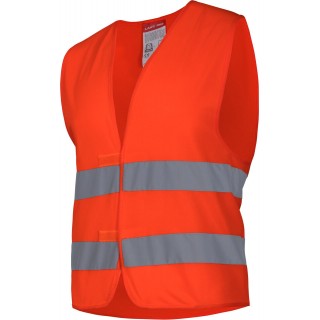 Рабочая, защитная, одежда высокой видимости // LPKO23XL Kamizelka ostrzegawcza, pomarańczowa, H:188-194, C:126-130, 3XL