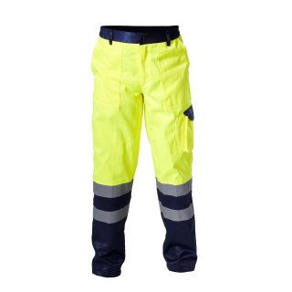 Darba, aizsardzības, augstas redzamības apģērbi // Spodnie ostrzeg. żółte, "2xl", ce, lahti