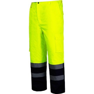 Töö-, kaitse-, kõrgnähtavusega riided // Spodnie ostrzegawcze ocieplane, żółte, "xl", ce, lahti