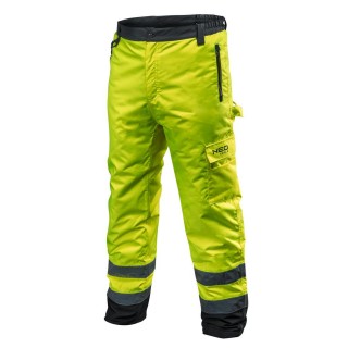Рабочая, защитная, одежда высокой видимости // Spodnie robocze ostrzegawcze ocieplane, żółte, rozmiar XXXL