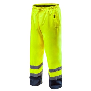 Товары для дома // Рабочая, защитная, одежда высокой видимости // Spodnie robocze ostrzegawcze wodoodporne, żółte, rozmiar S